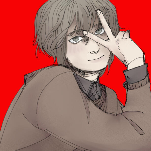 Bust sketch + flat colour and render (£13)